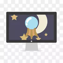 电脑显示器桌面壁纸卡通设计-空若网 电脑显示器桌面壁纸卡通设计-空若网