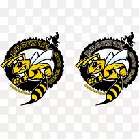 黄蜂标志服装附件.昆虫-空若网 黄蜂标志服装附件.昆虫-空若网