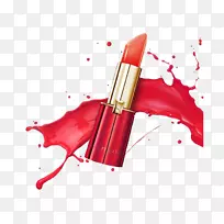 水彩画溅红-好色唇膏美容贴士-空若网 水彩画溅红-好色唇膏美容贴士-空若网