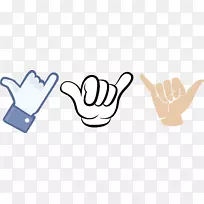 facebook贴纸剪贴画手表情-空若网 facebook贴纸剪贴画手表情-空若网