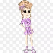 芭比时尚插画卡通芭比-空若网 芭比时尚插画卡通芭比-空若网