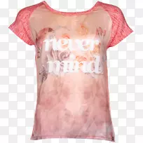 T-恤奥拉袖上衣肩部t恤-空若网 T-恤奥拉袖上衣肩部t恤-空若网