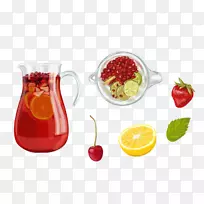 桑格里亚果汁鸡尾酒柠檬水水果茶-空若网 桑格里亚果汁鸡尾酒柠檬水水果茶-空若网