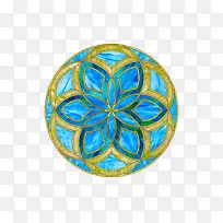 复活节彩蛋对称图案-磨砂玻璃模糊效应-空若网 复活节彩蛋对称图案-磨砂玻璃模糊效应-空若网