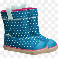 波尔卡点雪靴鞋步行靴-空若网 波尔卡点雪靴鞋步行靴-空若网