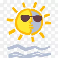 手绘卡通太阳图案-空若网 手绘卡通太阳图案-空若网