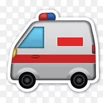 表情符号贴纸短信iphone SMS-救护车外套-空若网 表情符号贴纸短信iphone SMS-救护车外套-空若网