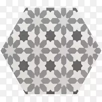 瓷砖地板飞轮镶嵌六角形陶瓷地板卡通-空若网 瓷砖地板飞轮镶嵌六角形陶瓷地板卡通-空若网