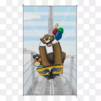 充气水彩画熊-空若网 充气水彩画熊-空若网