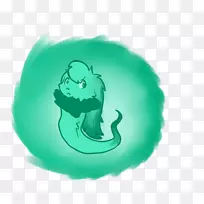 绿色绿松石环生物字体-dna核心-空若网 绿色绿松石环生物字体-dna核心-空若网