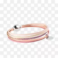 手镯粉红色m体珠宝首饰-空若网 手镯粉红色m体珠宝首饰-空若网