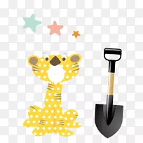 老虎土坯插图卡通动画.老虎铲子材料-空若网 老虎土坯插图卡通动画.老虎铲子材料-空若网