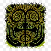 对称动物图案-空若网 对称动物图案-空若网