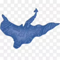 蓝色土坯插图-蓝色魔鬼鱼-空若网 蓝色土坯插图-蓝色魔鬼鱼-空若网