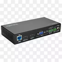 以太网集线器显示端口HDMI HDBaseT KVM交换机-空若网 以太网集线器显示端口HDMI HDBaseT KVM交换机-空若网