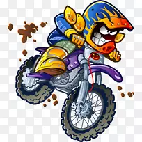 摩托车剪贴画-骑摩托车-空若网 摩托车剪贴画-骑摩托车-空若网