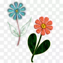 花6花瓣开花植物压花-空若网 花6花瓣开花植物压花-空若网