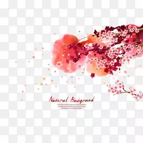 Ë®²Ê»Ë®Ä«»-ÌÒºìÉ«±³¾°-¿ÕÈôÍø Ë®²Ê»Ë®Ä«»-ÌÒºìÉ«±³¾°-¿ÕÈôÍø