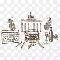 街头天使餐厅柏林家具咖啡厨房-咖啡-空若网 街头天使餐厅柏林家具咖啡厨房-咖啡-空若网