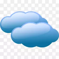 云计算免费内容剪贴画蓝云-空若网 云计算免费内容剪贴画蓝云-空若网