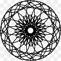 对称圆装饰图案-空若网 对称圆装饰图案-空若网
