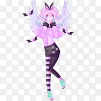 仙女时尚插画粉红m仙女-空若网 仙女时尚插画粉红m仙女-空若网
