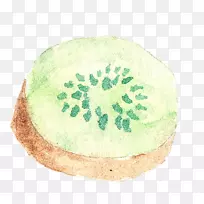 水彩画猕猴桃水彩猕猴桃-空若网 水彩画猕猴桃水彩猕猴桃-空若网