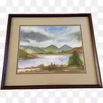 水彩画画框矩形绘画-空若网 水彩画画框矩形绘画-空若网