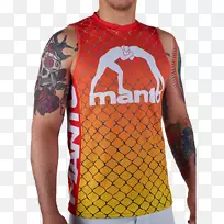 T恤无袖衬衫服装户外保持架格斗-空若网 T恤无袖衬衫服装户外保持架格斗-空若网