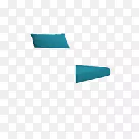 瑜伽和普拉提垫长方形绿松石角-空若网 瑜伽和普拉提垫长方形绿松石角-空若网