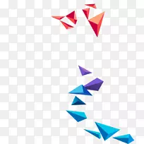 几何三角形几何形状金字塔红色浮动蓝色三角形-空若网 几何三角形几何形状金字塔红色浮动蓝色三角形-空若网