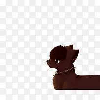 狗猫卡通剪影鼻子-狗-空若网 狗猫卡通剪影鼻子-狗-空若网