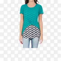 袖子t恤衬衫领花纹t恤-空若网 袖子t恤衬衫领花纹t恤-空若网