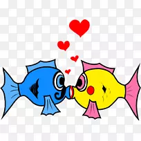 亲吻古拉米卡通剪贴画-爱情剪贴画-空若网 亲吻古拉米卡通剪贴画-爱情剪贴画-空若网