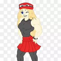 头巾-手指服装剪贴画-肌肉女-空若网 头巾-手指服装剪贴画-肌肉女-空若网
