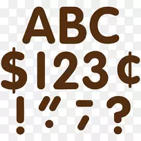 布告栏博客标志剪辑艺术-巧克力字母-空若网 布告栏博客标志剪辑艺术-巧克力字母-空若网