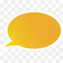 黄色橙色字体-声音气泡-空若网 黄色橙色字体-声音气泡-空若网