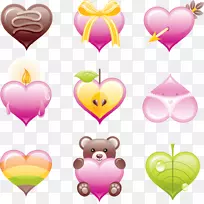心画爱情剪贴画-心-空若网 心画爱情剪贴画-心-空若网