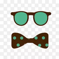 太阳镜领结领带-空若网 太阳镜领结领带-空若网