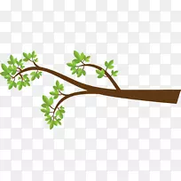 树枝绘制剪贴画-猫头鹰水剪贴画-空若网 树枝绘制剪贴画-猫头鹰水剪贴画-空若网