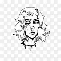 线条艺术视觉艺术鼻子素描-空若网 线条艺术视觉艺术鼻子素描-空若网