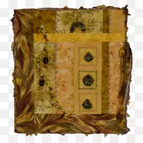 矩形金抽象-空若网 矩形金抽象-空若网