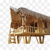 小屋平房屋竹子建筑热带木本竹子-竹屋-空若网 小屋平房屋竹子建筑热带木本竹子-竹屋-空若网
