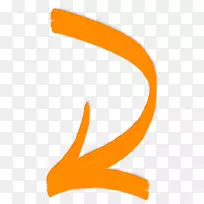 橙色波尔斯卡电脑图标剪贴画-橙色-空若网 橙色波尔斯卡电脑图标剪贴画-橙色-空若网