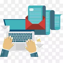 下载图标-发送电子邮件-空若网 下载图标-发送电子邮件-空若网