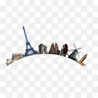 伦敦埃菲尔铁塔圆弧图-英国-空若网 伦敦埃菲尔铁塔圆弧图-英国-空若网