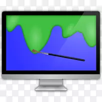 电脑监控电脑图标桌面壁纸gimp-空若网 电脑监控电脑图标桌面壁纸gimp-空若网