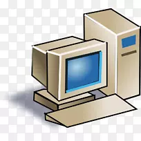 个人电脑监视器剪贴画.老式电脑-空若网 个人电脑监视器剪贴画.老式电脑-空若网