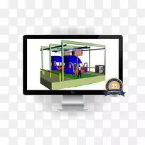 液晶电视电脑显示器显示广告设计-空若网 液晶电视电脑显示器显示广告设计-空若网