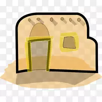 Adobe房屋建筑剪贴画-屋顶吸管-空若网 Adobe房屋建筑剪贴画-屋顶吸管-空若网